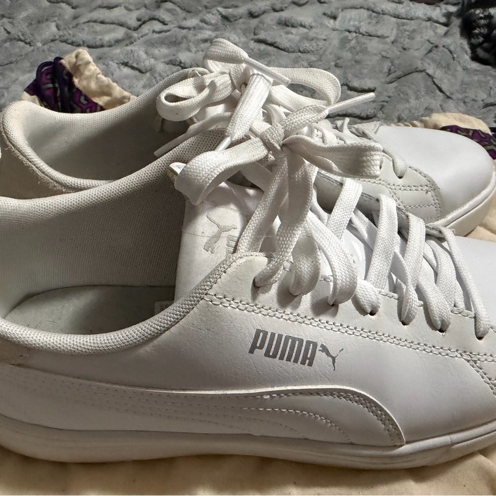 PUMA Women's Classic White Sneakers